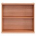 Armário Aéreo Macadâmia 2 Portas 80cm Freijó/Branco - Telasul