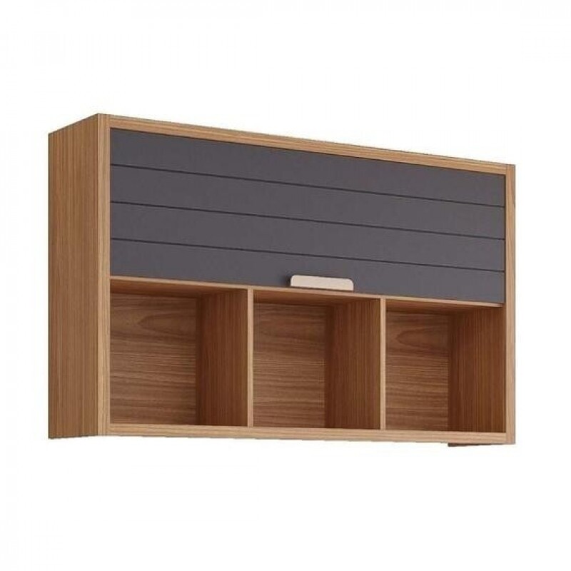 Armario Aereo Eloise 1pt Basculante 120cm MGM Freijo/ Titanium