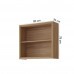 Armario Aereo Eloise 2pt Basculante 80cm MGM  Freijo/ Titanium