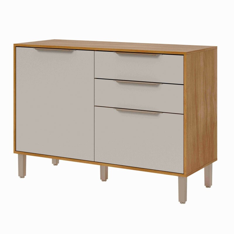 Balcão Cozinha Divina 2gavs 2 Ptas C/tampo 120cm MGM Off White/Cinamomo Balcão Cozinha Divina 2gavs 2 Ptas C/tampo 120cm MGM Off White/Cinamomo