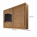 Guarda Roupa Casal com Espelho, 100% MDF, 2 Portas 6 Gavetas, Mônaco - Cumaru - Novo Horizonte
