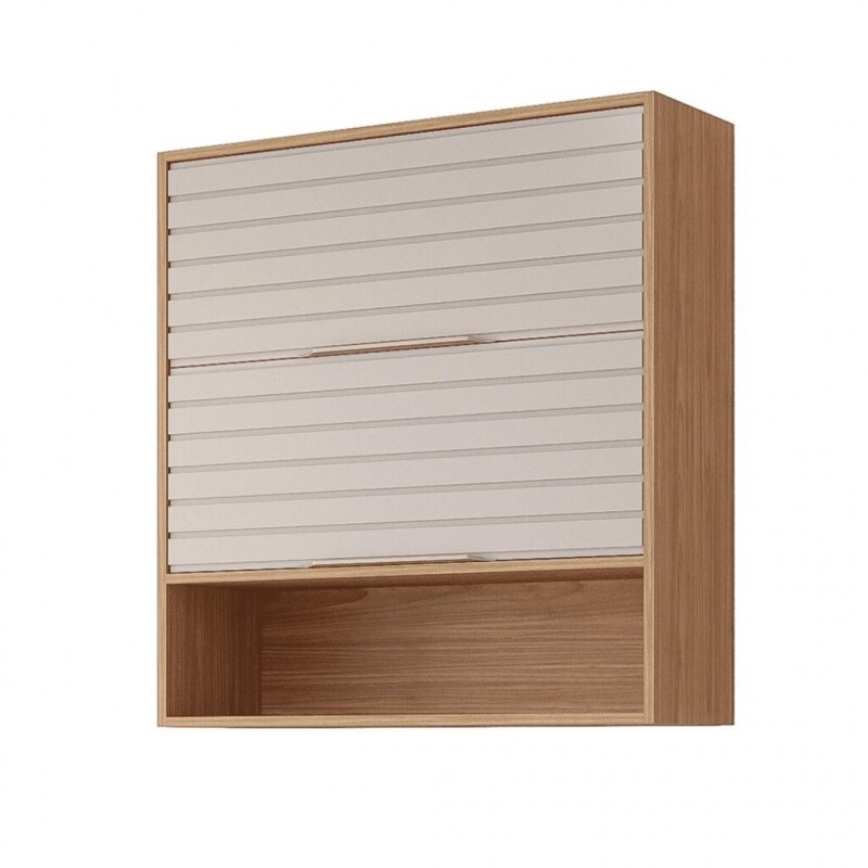 Armario Aereo Esplendida 80cm MGM Freijo/ Off white