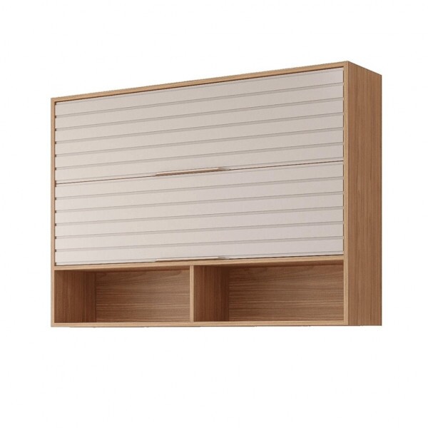 Armario Aereo Esplendida 120cm MGM Freijo/  Off white