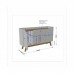 Aparador Buffet Future Off White Cinamomo - Móveis Bechara