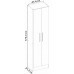Multiuso Nt4045 com 2 Portas e Prateleiras Freijó Trend/off White Tx