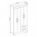 Guarda Roupa NT6010 4pts 2gv Freijo/ Off White - Notável Móveis 