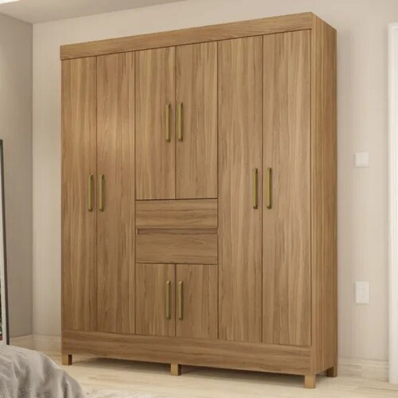 Guarda Roupa Munique 8pts 2gav Amendola - Demobile Guarda Roupa Munique 8pts 2gav Amendola - Demobile