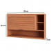 Cozinha Modulada Macadamia Freijó/Branco- 5 peças